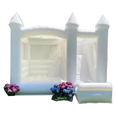 Fiesta para niños al aire libre Es imprescindible Casa de rebote de boda inflable con tobogán