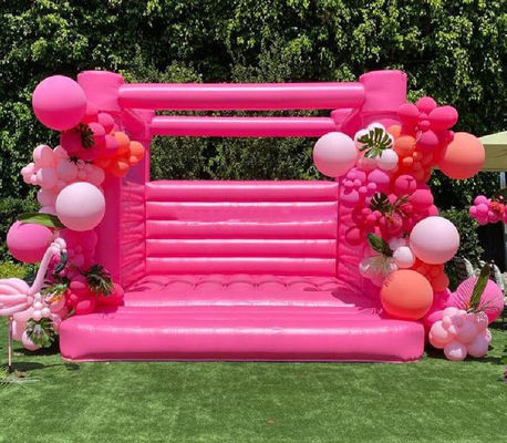 Salto y deslizamiento inflables a mano ideal para fiestas comerciales