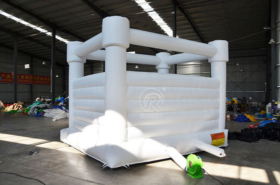 Servicio OEM profesional Casa de salto rosa inflable para bodas y cumpleaños