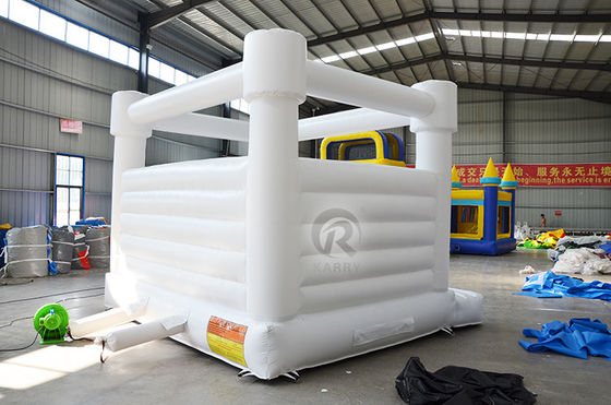 Servicio OEM profesional Casa de salto rosa inflable para bodas y cumpleaños