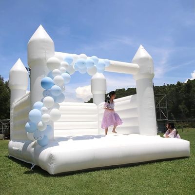 Impresión digital Evento de bodas Castillo de salto Casa de salto con tobogán y lonas de PVC