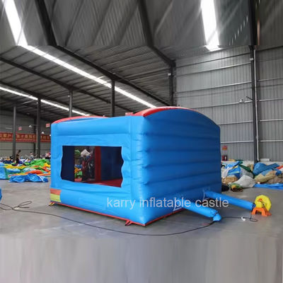 Entretenimiento al aire libre Hombre Araña Puñetazo Inflable Castillo Combinado tobogán y casa de salto