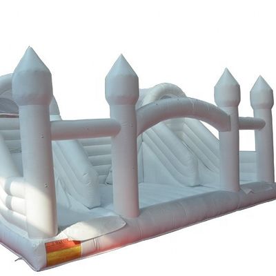 Commercial Inflable Castillo Tema de la boda Castillo de salto Slide Combo para el envío