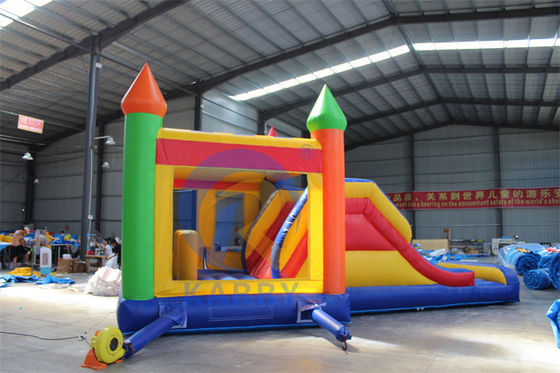Caminata lunar personalizada color inflable salpicador deslizamiento castillo de salto para alquiler de fiestas