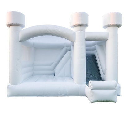 Combo de castillo de salto inflable con equipo de alquiler de toboganes hecho de PVC