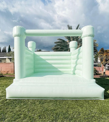 Blower incluido Commercial Inflable boda Casa de salto blanco para niños