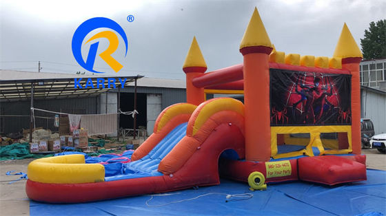 14 años de fiesta Combo Bouncy House Inflatable Combo Bounce Castillo Bouncing para niños