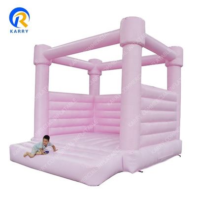 Parque de diversiones alquiler de bodas castillo de saltos blancos bouncer inflable casa con soplador