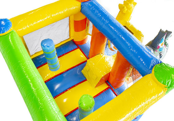 Casa de rebotes inflada con tema de elefante animal para niños unisex en el patio de juegos al aire libre