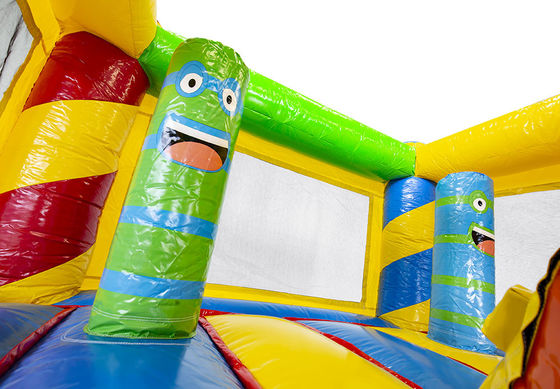 Casa de rebotes inflada con tema de elefante animal para niños unisex en el patio de juegos al aire libre