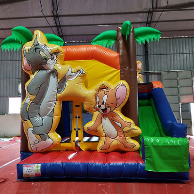Unisexo Tom y Jerry Inflable Salto Castillo Casa de rebote para niños