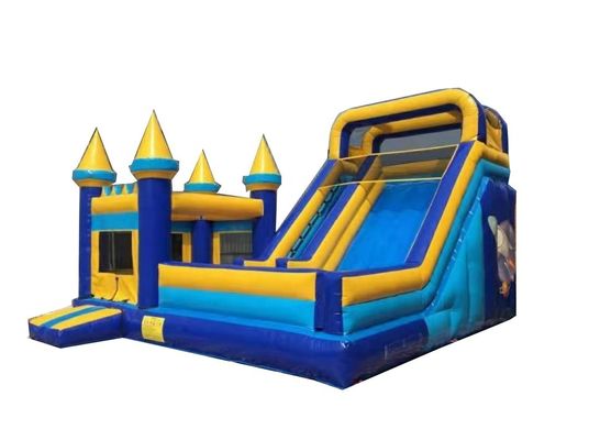 El deslizamiento de castillo inflable de sexo neutro perfecto para alquiler de fiestas comerciales