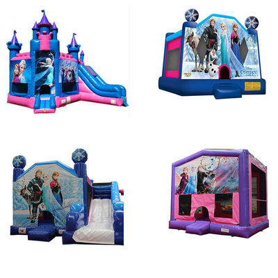 Temporada de fiesta del castillo deslizamiento del castillo de salto inflable con blower CE y kits de reparación