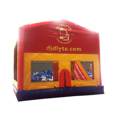 Características portátiles Castillo inflable PVC Casa de rebote tobogán de salto para el tiempo divertido de los niños