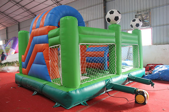 14 años de edad Unisex comercial PVC Sports Jumper Inflatable Jumper Combo con deslizador