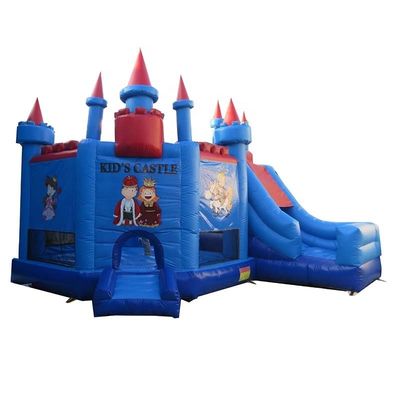 Impresión de pantalla Inflable Casa de rebote Slide Jumper para la fiesta comercial Combo Castillo