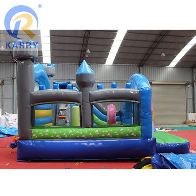 PVC Kids Inflatable Unicorn Bouncer Castillo de Unicornio Comercial con soplador incluido
