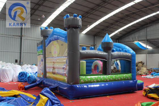 PVC Kids Inflatable Unicorn Bouncer Castillo de Unicornio Comercial con soplador incluido