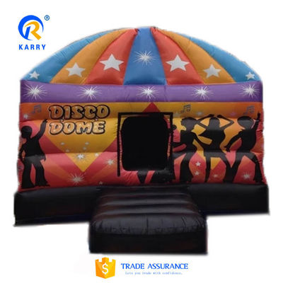 Servicio OEM profesional Disco de cúpula inflable para fiesta de baile PORTABLE castillo de salto