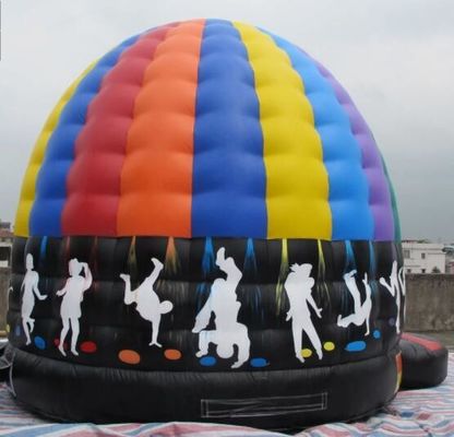 Servicio OEM profesional Disco de cúpula inflable para fiesta de baile PORTABLE castillo de salto
