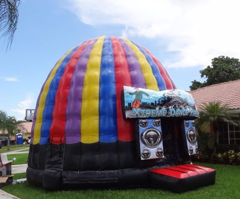 Servicio OEM profesional Disco de cúpula inflable para fiesta de baile PORTABLE castillo de salto