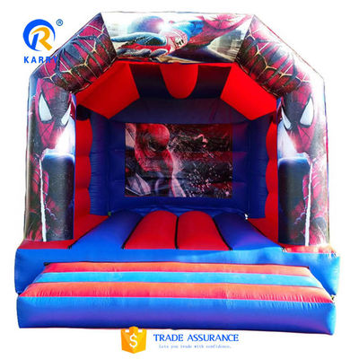 Spiderman Retiro inflable para niños Color personalizado Inflables niños Trampolín