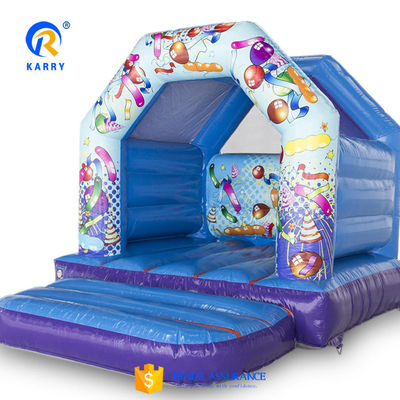 14 años de PVC para niños Parque de diversiones dulces Inflable castillo de salto para la diversión al aire libre