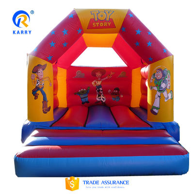 14 años de PVC para niños Parque de diversiones dulces Inflable castillo de salto para la diversión al aire libre