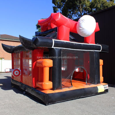 Casa de salto inflable 5.1x4.8x4.8m Tamaño perfecto para niños y adultos Diseño popular