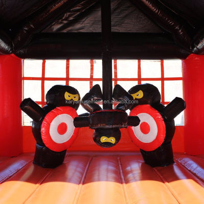 Casa de salto inflable 5.1x4.8x4.8m Tamaño perfecto para niños y adultos Diseño popular