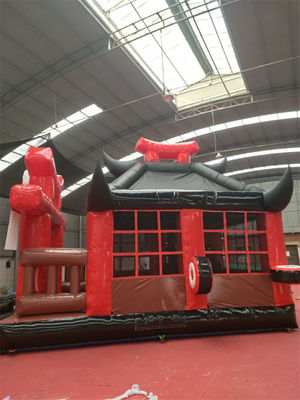 Casa de salto inflable 5.1x4.8x4.8m Tamaño perfecto para niños y adultos Diseño popular