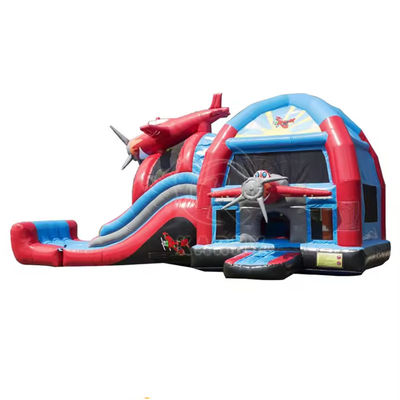 Rango de edad 14 Años hasta el Castillo Slide Combo Inflable Salto Castillo Aeroplano para niños