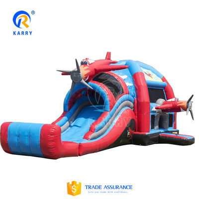 Rango de edad 14 Años hasta el Castillo Slide Combo Inflable Salto Castillo Aeroplano para niños