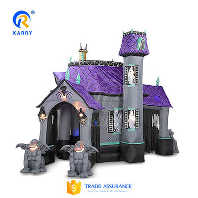Tamaño personalizado Casa encantada inflable Castillo de rebote para niños y adultos