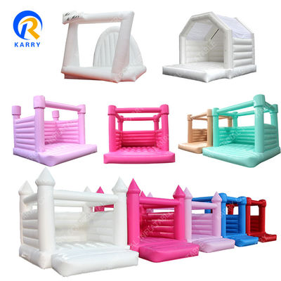 Envío por mar / aire PVC Spiderman Casa de rebote inflable con combinación de toboganes