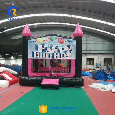 Alquiler comercial castillo de salto 14ft salpicador inflable para el juego al aire libre de los niños