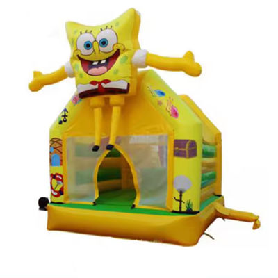 Alquiler de juegos de niños Diseño de dibujos animados Casa de salto Salto de salto con material de PVC