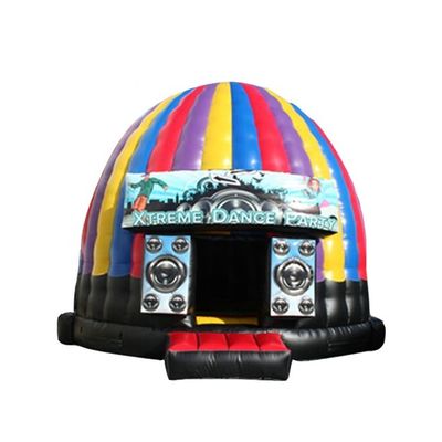 Disco divertida Cúpula Inflable Retiro EN14960 Certificado Fun castillo de rebote para niños