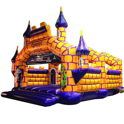 Camelot Castillo de salto Combinación de castillo inflable personalizado para entretenimiento