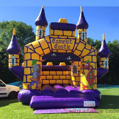 Camelot Castillo de salto Combinación de castillo inflable personalizado para entretenimiento