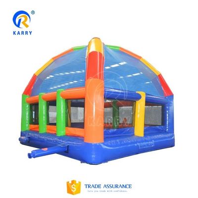 Casa de salto inflable gigante de grado comercial tamaño personalizado y soplador incluido