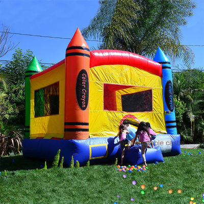 Casa de salto Moonwalk con certificado EN71/CE/LED