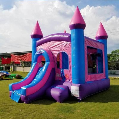Explotar Moonwalk Bouncer Salto Casa de salto Castillo de salto Combo con tobogán de la piscina