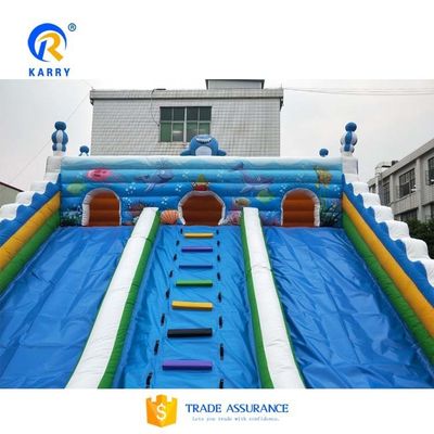 14 años hasta EN14960 Certificado de rebote inflable Fun City para parque de diversiones al aire libre
