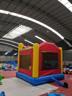 EN14960 Certificado color personalizado Sésamo Street Inflatable del patio de recreo para niños