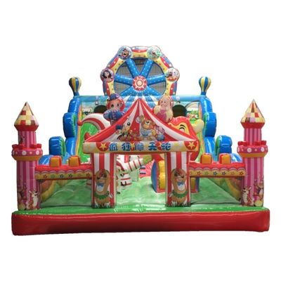 Platón PVC material de lonas Características Circo Parque infantil inflable Castillo de los porteros