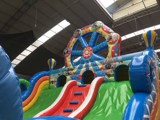 Platón PVC material de lonas Características Circo Parque infantil inflable Castillo de los porteros