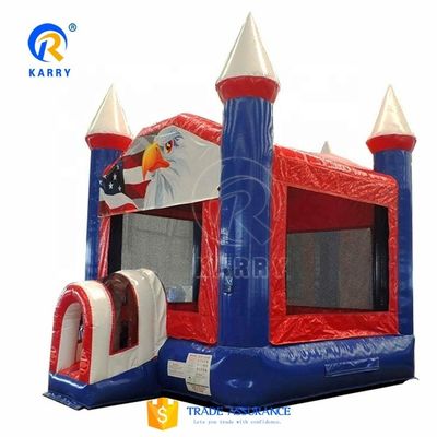 Entretenimiento al aire libre Servicio OEM profesional 4x4m Casa de rebote inflable para niños