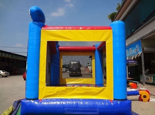 Servicio profesional de OEM Inflatable Liga de la Justicia Castillo Rebornado desde hace 14 años