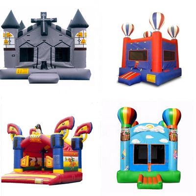 Casa de salto inflable de 65 kg con tobogán y diseño de salto aéreo 3D de Spiderman